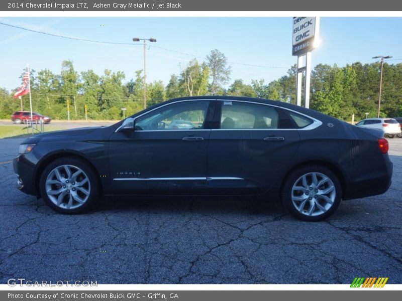 Ashen Gray Metallic / Jet Black 2014 Chevrolet Impala LTZ