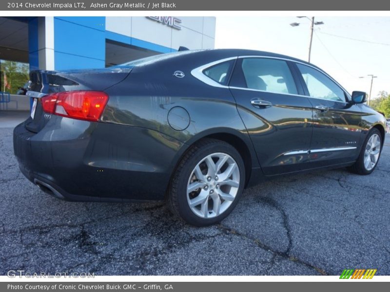 Ashen Gray Metallic / Jet Black 2014 Chevrolet Impala LTZ