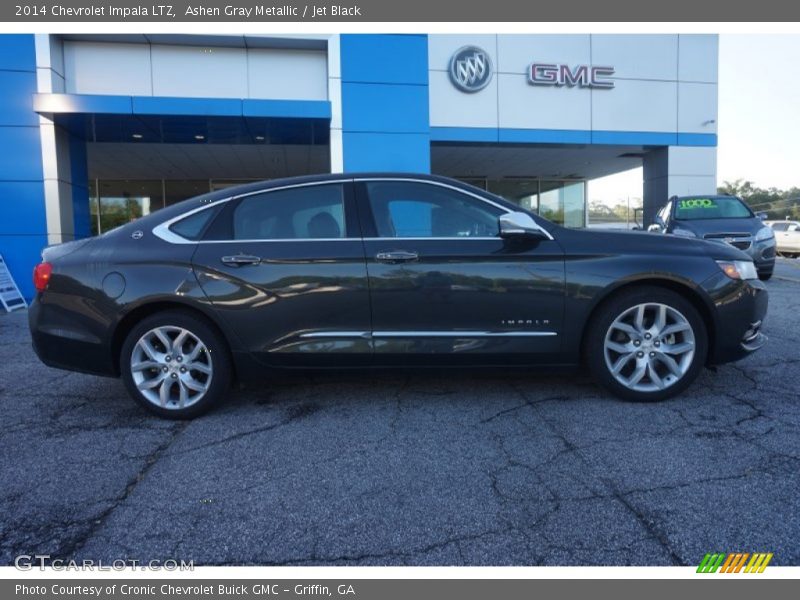 Ashen Gray Metallic / Jet Black 2014 Chevrolet Impala LTZ