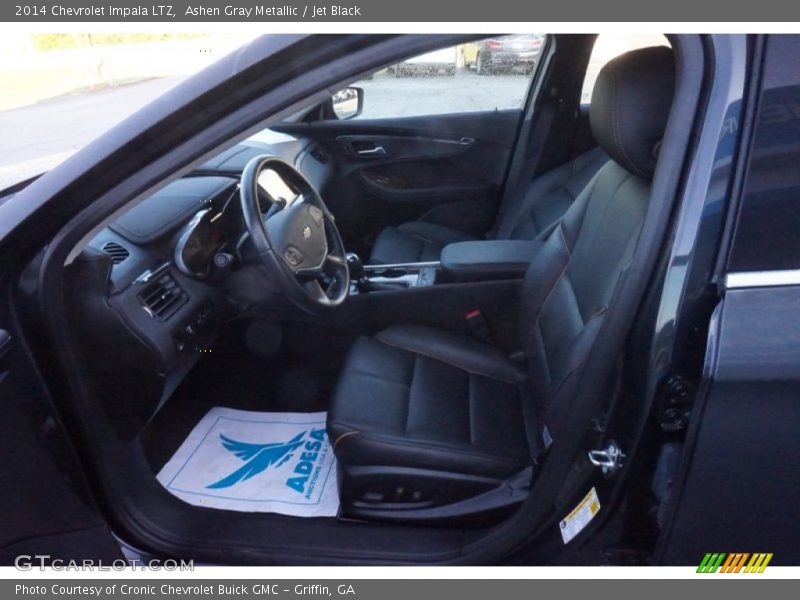Ashen Gray Metallic / Jet Black 2014 Chevrolet Impala LTZ