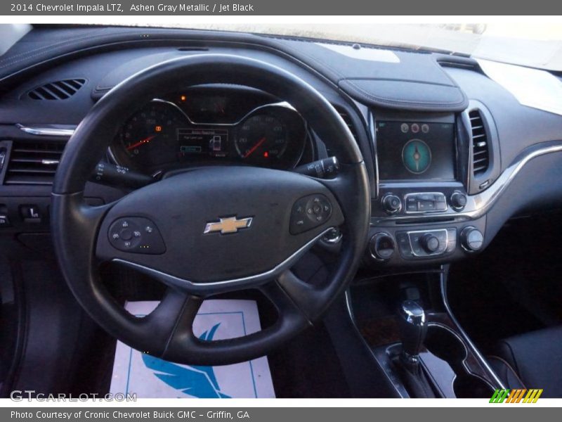 Ashen Gray Metallic / Jet Black 2014 Chevrolet Impala LTZ