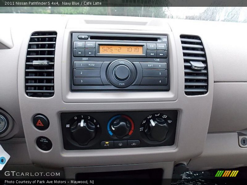 Navy Blue / Cafe Latte 2011 Nissan Pathfinder S 4x4