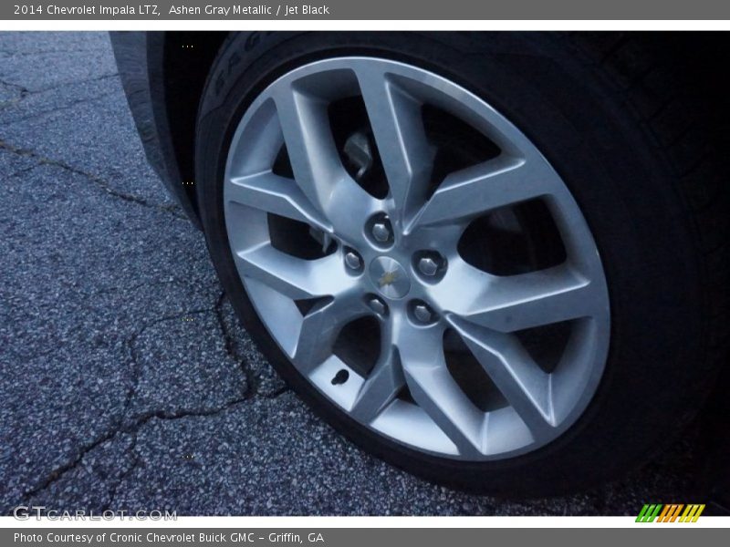 Ashen Gray Metallic / Jet Black 2014 Chevrolet Impala LTZ
