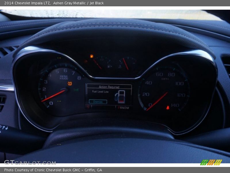 Ashen Gray Metallic / Jet Black 2014 Chevrolet Impala LTZ