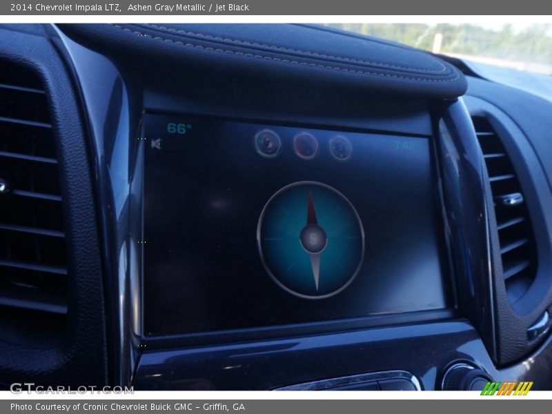 Ashen Gray Metallic / Jet Black 2014 Chevrolet Impala LTZ
