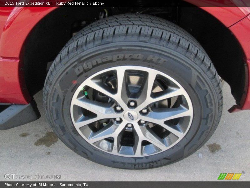Ruby Red Metallic / Ebony 2015 Ford Expedition XLT