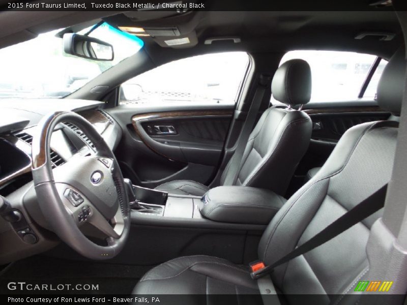 Tuxedo Black Metallic / Charcoal Black 2015 Ford Taurus Limited