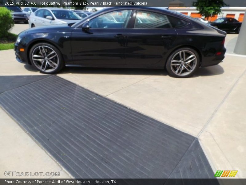 Phantom Black Pearl / Black Perforated Valcona 2015 Audi S7 4.0 TFSI quattro