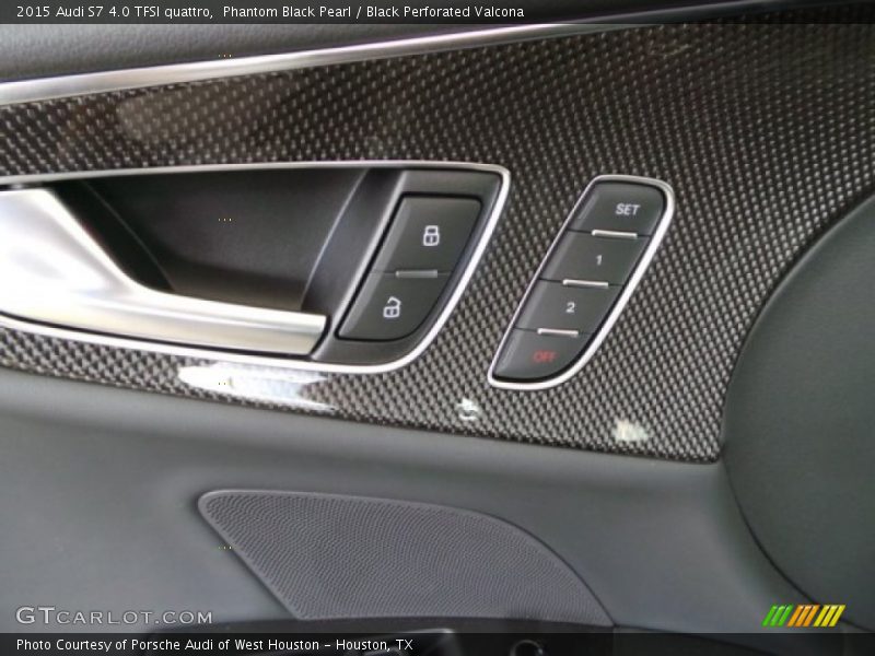 Phantom Black Pearl / Black Perforated Valcona 2015 Audi S7 4.0 TFSI quattro
