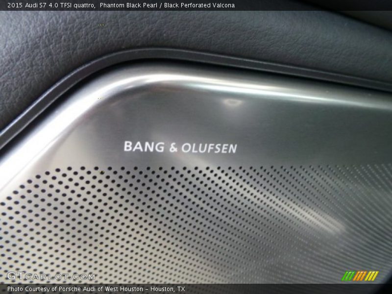 Phantom Black Pearl / Black Perforated Valcona 2015 Audi S7 4.0 TFSI quattro