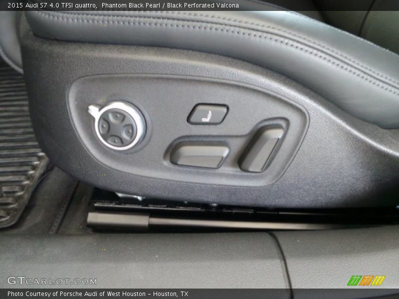 Phantom Black Pearl / Black Perforated Valcona 2015 Audi S7 4.0 TFSI quattro