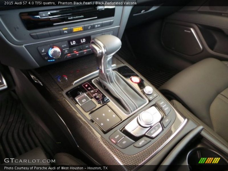Phantom Black Pearl / Black Perforated Valcona 2015 Audi S7 4.0 TFSI quattro