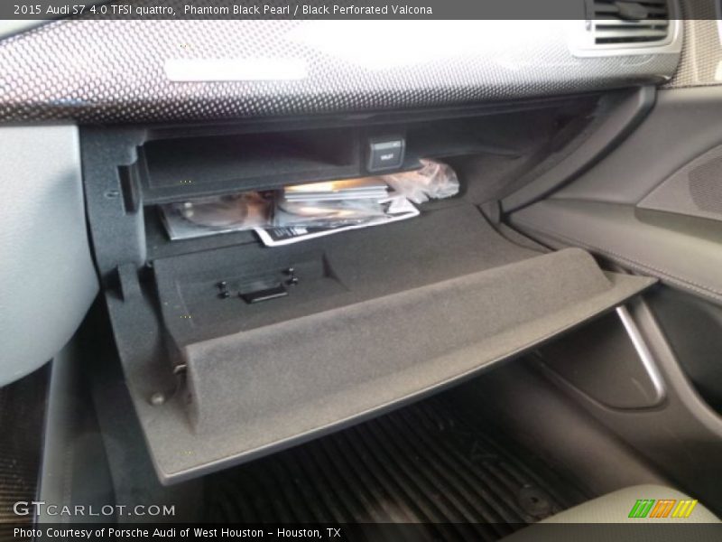 Phantom Black Pearl / Black Perforated Valcona 2015 Audi S7 4.0 TFSI quattro