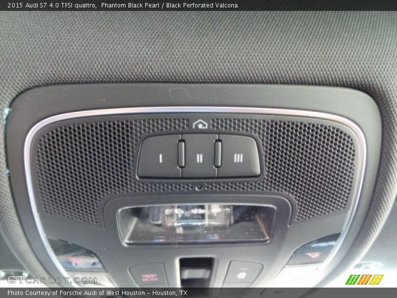 Phantom Black Pearl / Black Perforated Valcona 2015 Audi S7 4.0 TFSI quattro