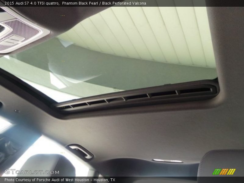 Phantom Black Pearl / Black Perforated Valcona 2015 Audi S7 4.0 TFSI quattro