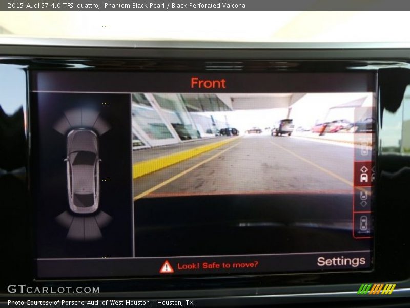 Phantom Black Pearl / Black Perforated Valcona 2015 Audi S7 4.0 TFSI quattro