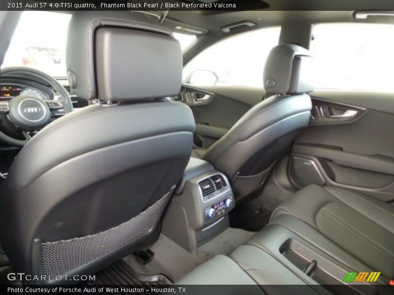 Phantom Black Pearl / Black Perforated Valcona 2015 Audi S7 4.0 TFSI quattro