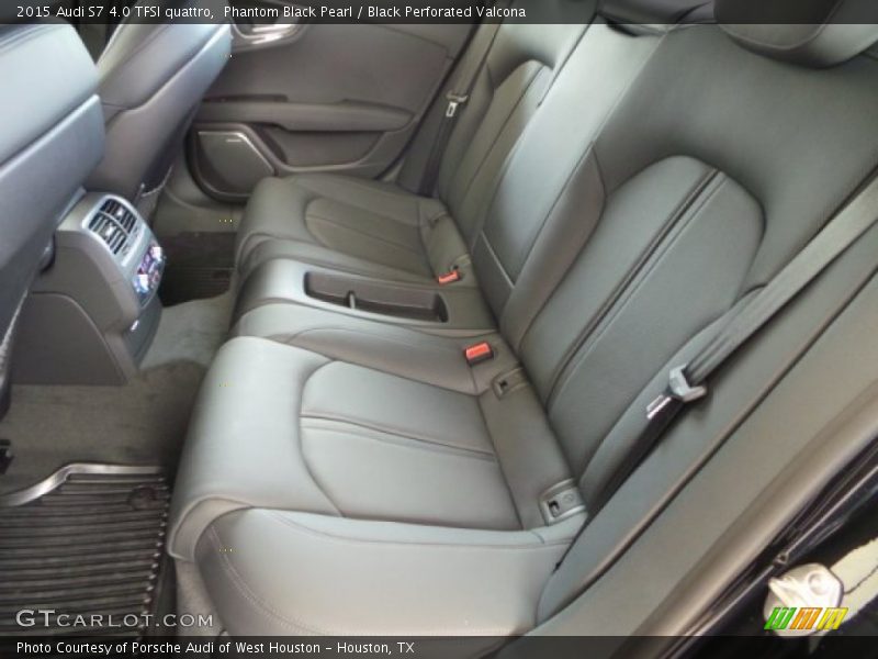 Phantom Black Pearl / Black Perforated Valcona 2015 Audi S7 4.0 TFSI quattro