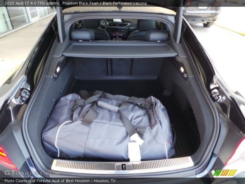 Phantom Black Pearl / Black Perforated Valcona 2015 Audi S7 4.0 TFSI quattro