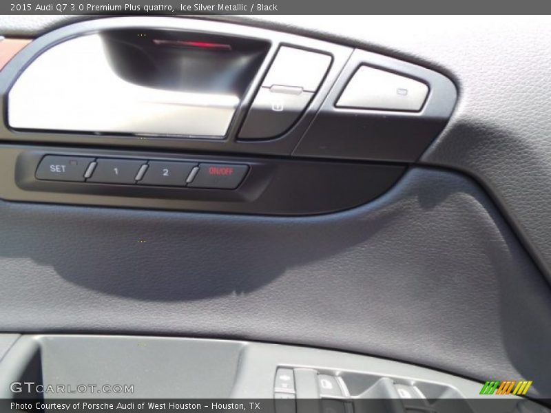 Ice Silver Metallic / Black 2015 Audi Q7 3.0 Premium Plus quattro
