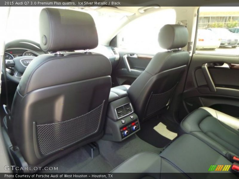 Ice Silver Metallic / Black 2015 Audi Q7 3.0 Premium Plus quattro