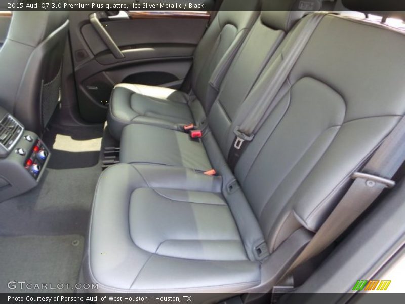 Ice Silver Metallic / Black 2015 Audi Q7 3.0 Premium Plus quattro