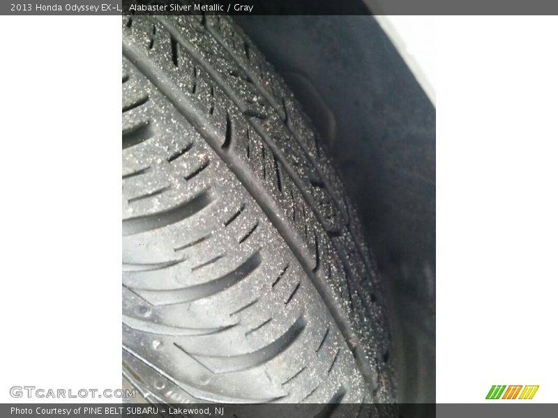Alabaster Silver Metallic / Gray 2013 Honda Odyssey EX-L