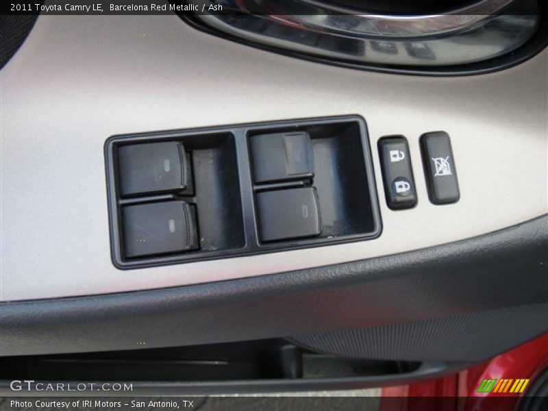 Barcelona Red Metallic / Ash 2011 Toyota Camry LE