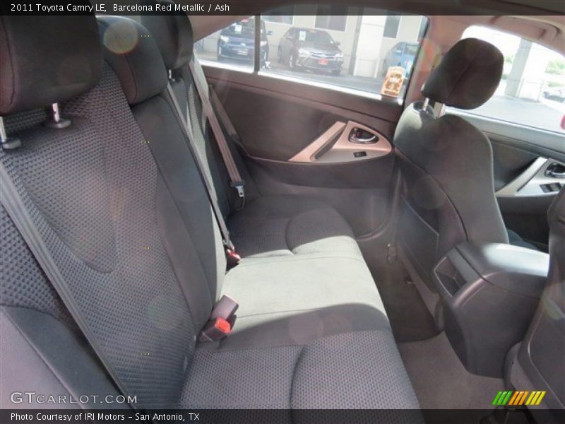Barcelona Red Metallic / Ash 2011 Toyota Camry LE