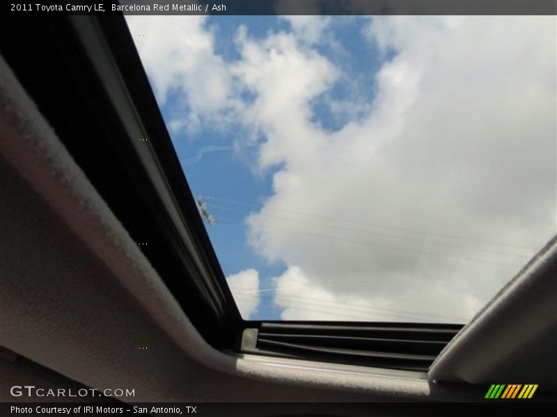 Barcelona Red Metallic / Ash 2011 Toyota Camry LE