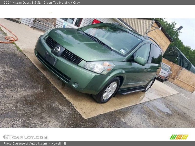 Green Tea Metallic / Gray 2004 Nissan Quest 3.5 SL
