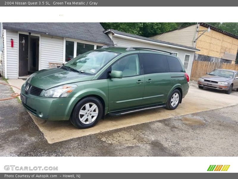 Green Tea Metallic / Gray 2004 Nissan Quest 3.5 SL