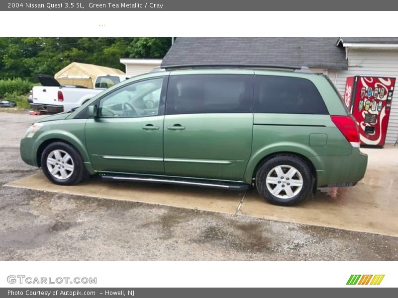 Green Tea Metallic / Gray 2004 Nissan Quest 3.5 SL