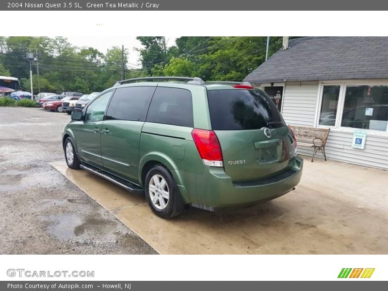 Green Tea Metallic / Gray 2004 Nissan Quest 3.5 SL