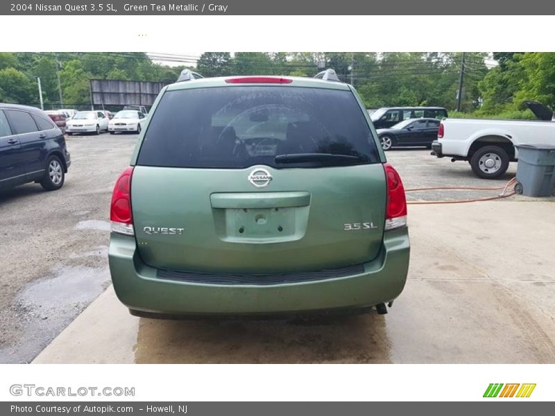 Green Tea Metallic / Gray 2004 Nissan Quest 3.5 SL