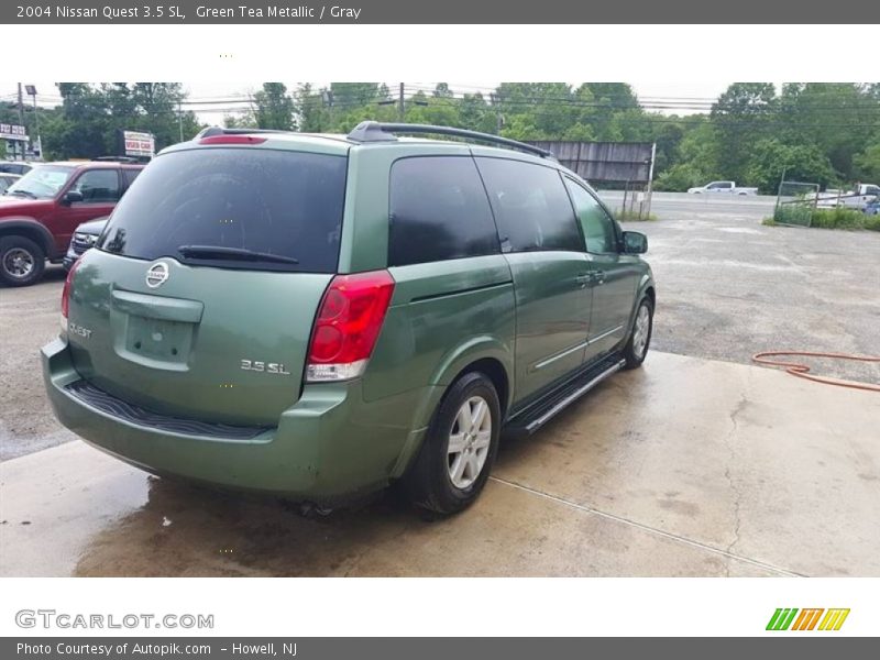 Green Tea Metallic / Gray 2004 Nissan Quest 3.5 SL