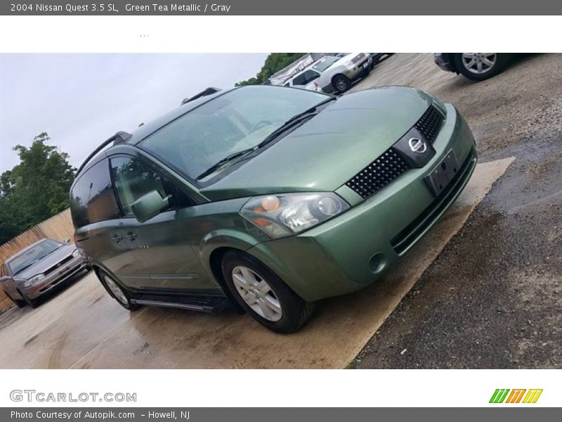Green Tea Metallic / Gray 2004 Nissan Quest 3.5 SL
