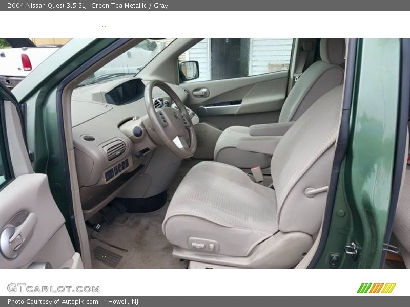 Green Tea Metallic / Gray 2004 Nissan Quest 3.5 SL