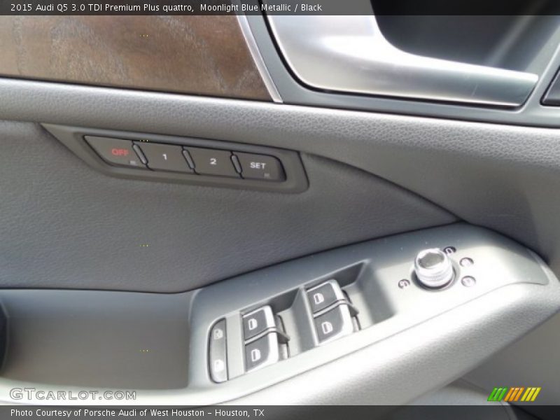 Moonlight Blue Metallic / Black 2015 Audi Q5 3.0 TDI Premium Plus quattro