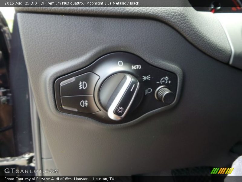Moonlight Blue Metallic / Black 2015 Audi Q5 3.0 TDI Premium Plus quattro