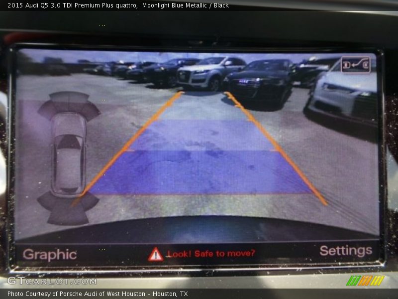 Moonlight Blue Metallic / Black 2015 Audi Q5 3.0 TDI Premium Plus quattro
