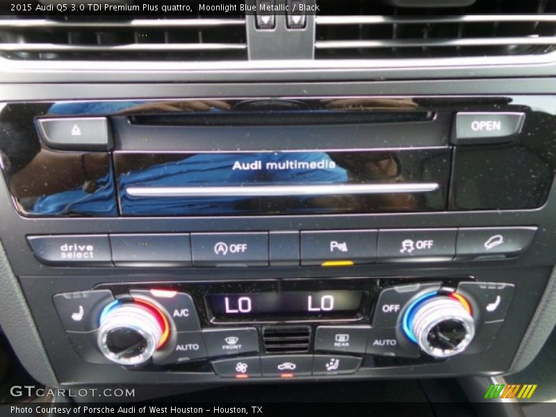 Moonlight Blue Metallic / Black 2015 Audi Q5 3.0 TDI Premium Plus quattro