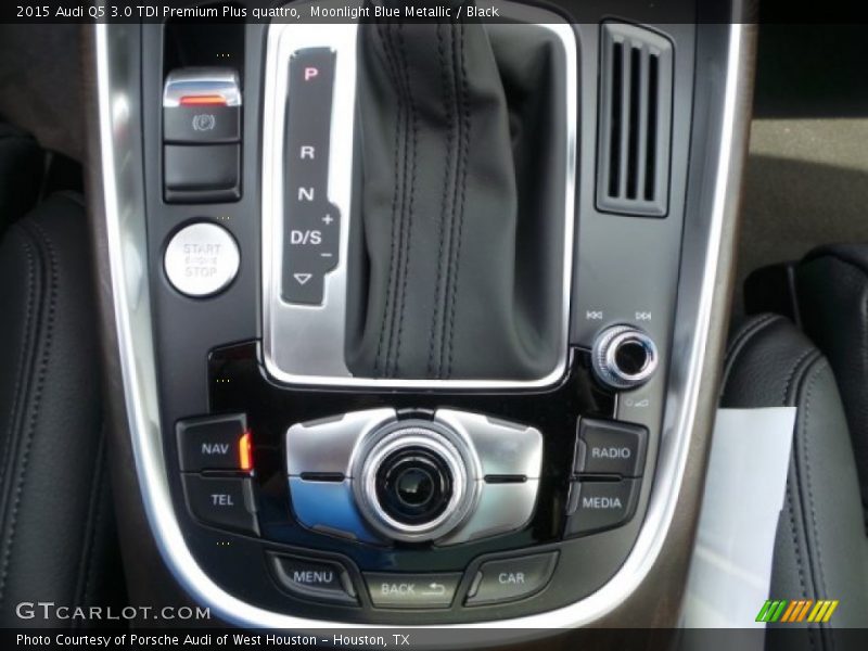 Moonlight Blue Metallic / Black 2015 Audi Q5 3.0 TDI Premium Plus quattro