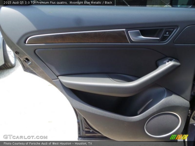 Moonlight Blue Metallic / Black 2015 Audi Q5 3.0 TDI Premium Plus quattro