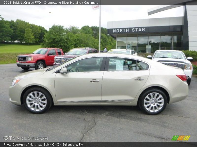 Champagne Silver Metallic / Cashmere 2013 Buick LaCrosse FWD
