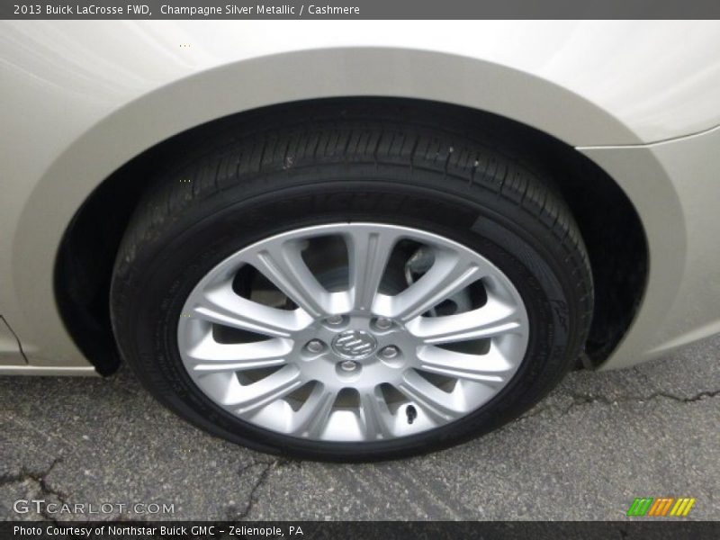Champagne Silver Metallic / Cashmere 2013 Buick LaCrosse FWD