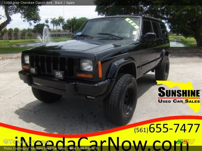 Black / Agate 1999 Jeep Cherokee Classic 4x4