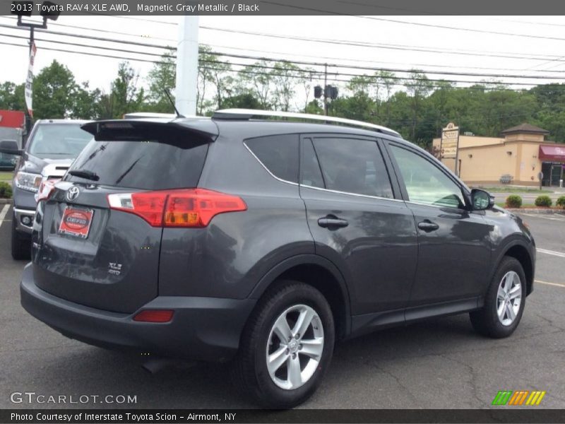 Magnetic Gray Metallic / Black 2013 Toyota RAV4 XLE AWD