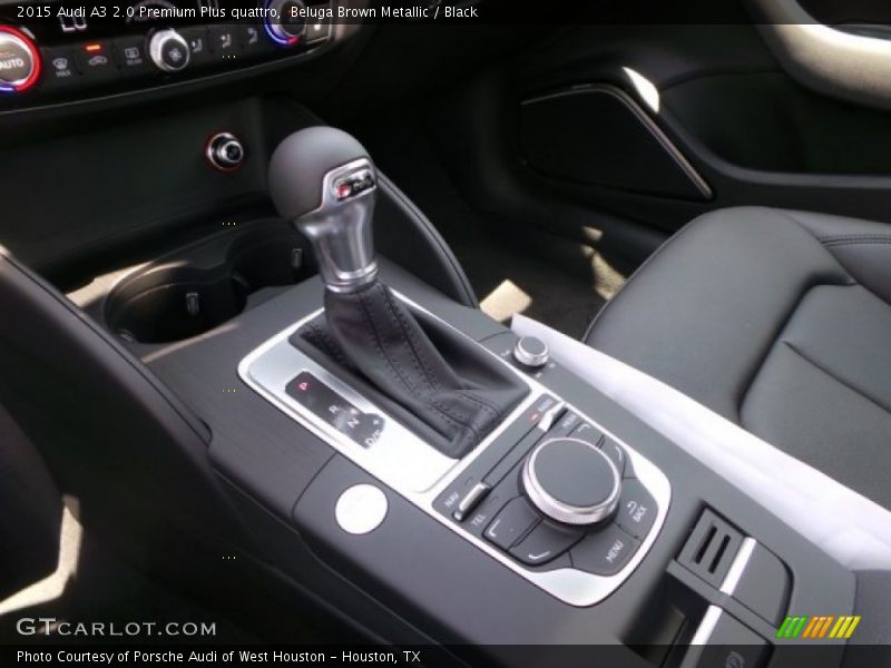 Beluga Brown Metallic / Black 2015 Audi A3 2.0 Premium Plus quattro