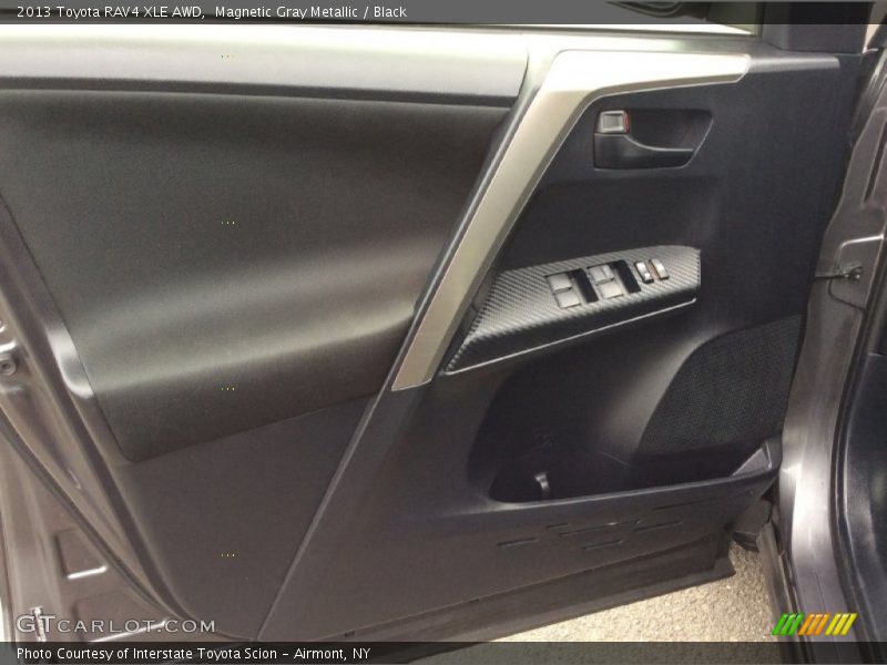 Magnetic Gray Metallic / Black 2013 Toyota RAV4 XLE AWD